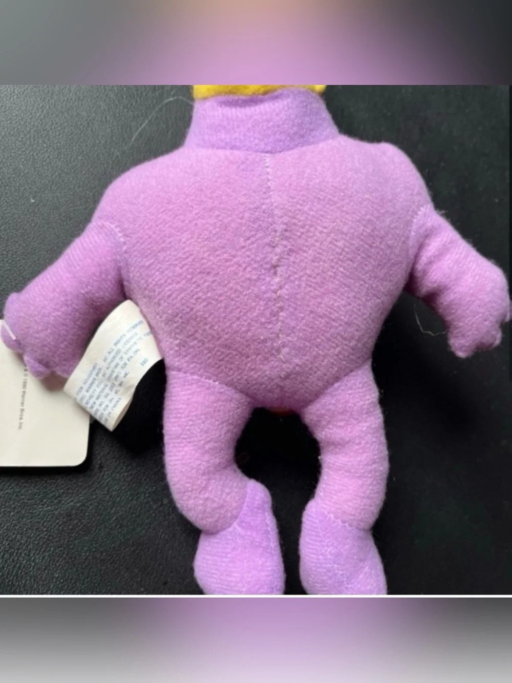 Tiny Toon Adventures Dizzy Devil 1990s Tazmanian Devil Purple Plush